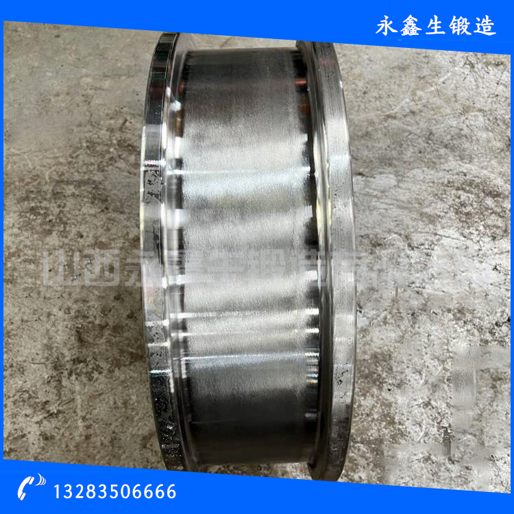 鋼水罐回轉(zhuǎn)車車輪鍛件